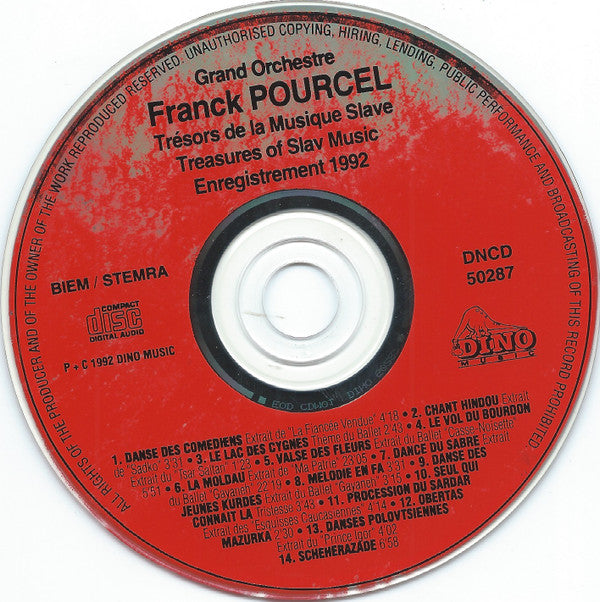 Franck Pourcel : Trésors De La Musique Slave / Treasures Of Slav Music (CD, Album)