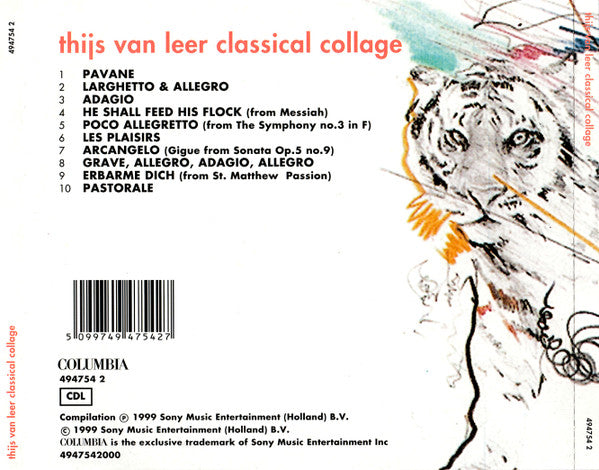 Thijs van Leer : Classical Collage (CD, Comp)