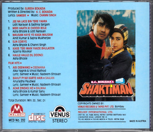 Channi Singh, Sameer : Shaktiman (CD, Comp)
