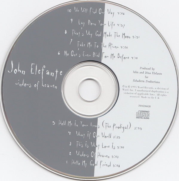 John Elefante : Windows Of Heaven (CD, Album)