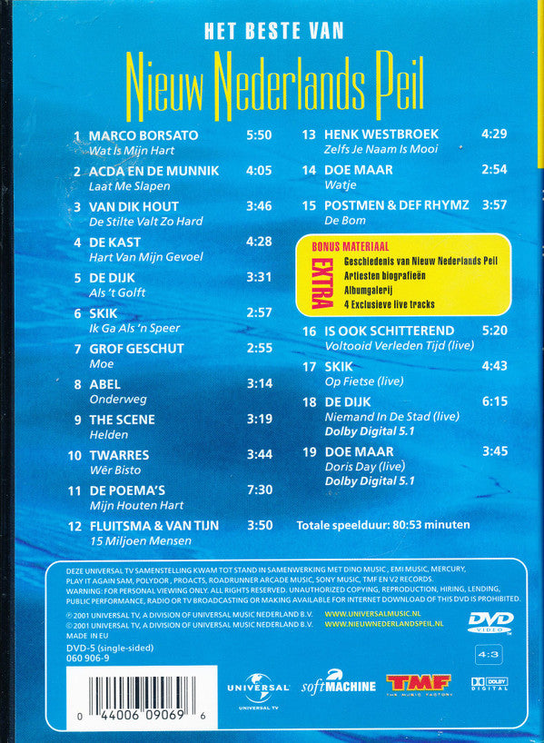 Various : Het Beste Van Nieuw Nederlands Peil (DVD-V)