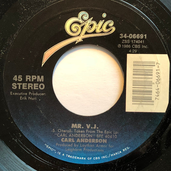 Carl Anderson Featuring Angela Bofill : A Woman In Love (7", Single)