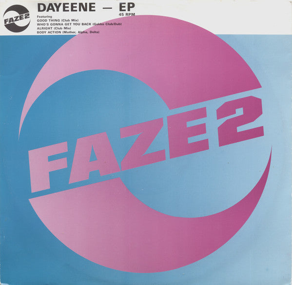Dayeene : Dayeene EP (12", EP, Comp)