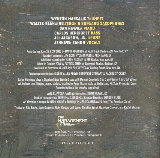 Wynton Marsalis : From The Plantation To The Penitentiary (CD, Album)