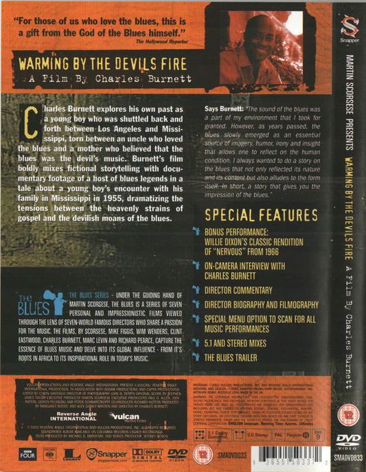 Various : Martin Scorsese Presents The Blues - Warming By The Devil's Fire (DVD-V, Comp, Multichannel, PAL, 5.1)