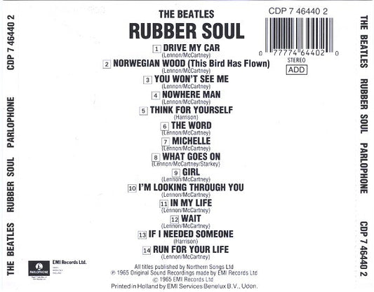 The Beatles : Rubber Soul (CD, Album, RE)