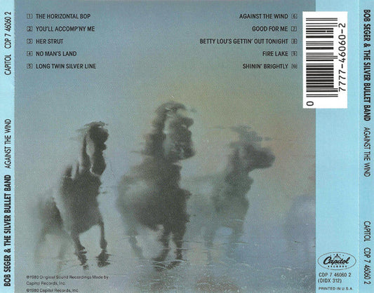 Bob Seger And The Silver Bullet Band : Against The Wind (CD, Album)