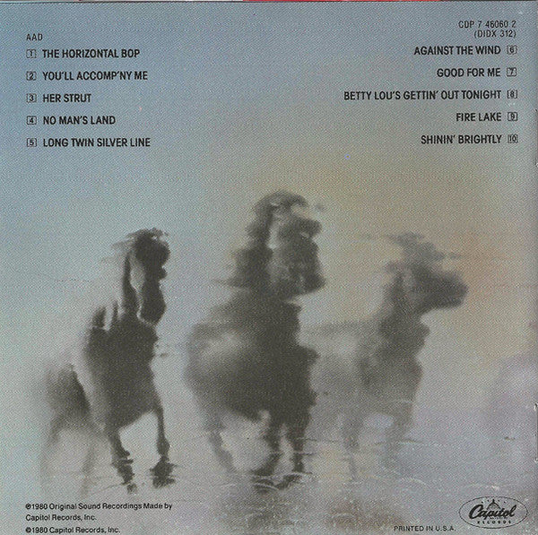 Bob Seger And The Silver Bullet Band : Against The Wind (CD, Album)