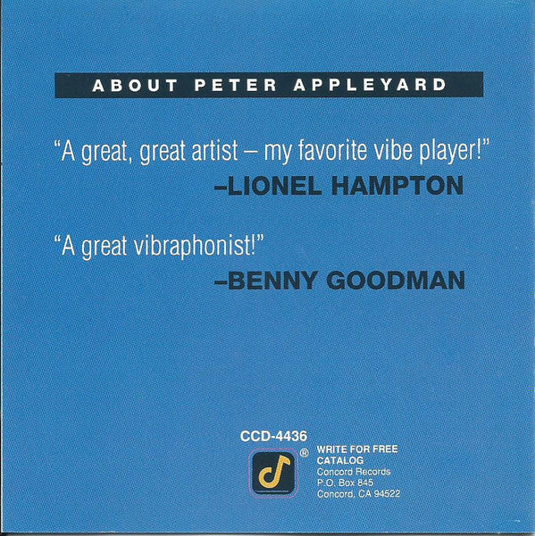 Peter Appleyard : Barbados Heat (CD, Album)