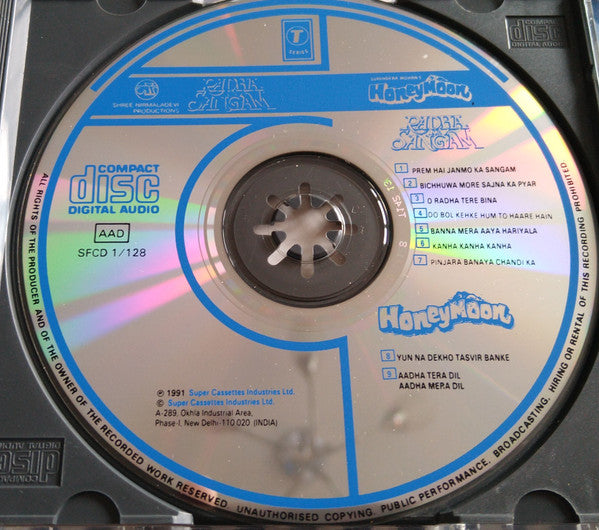 Anu Malik / Anand Milind : Radha Ka Sangam / Honeymoon (CD, Comp)