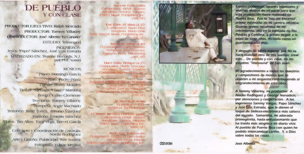 José Alberto 'El Canario' : De Pueblo Y Con Clase (CD, Album)