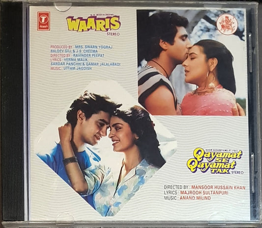 Anand Milind / Uttam Jagdish : Qayamat Se Qayamat Tak / Waaris (CD, Comp)