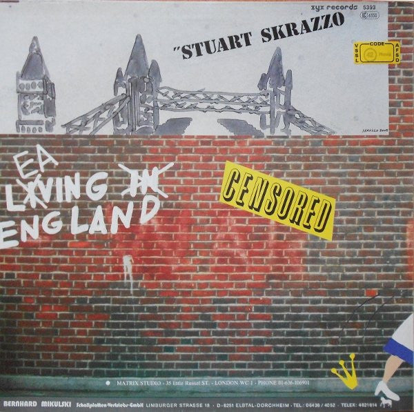 Stuart Skrazzo : Censored (12", Maxi)