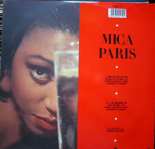Mica Paris : Breathe Life Into Me (The Breath Of Love Remix) (12")