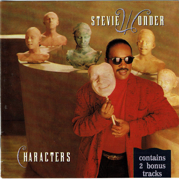 Stevie Wonder : Characters (CD, Album, RE)