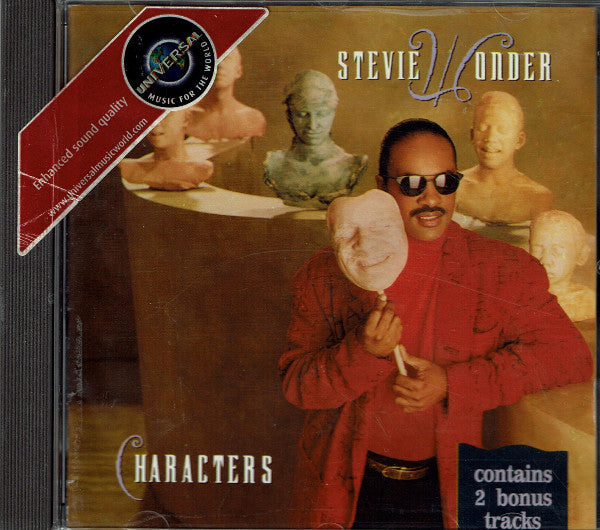 Stevie Wonder : Characters (CD, Album, RE)