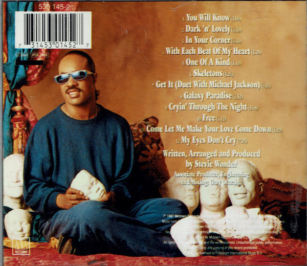 Stevie Wonder : Characters (CD, Album, RE)