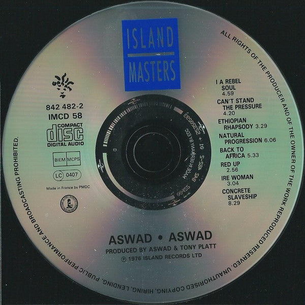 Aswad : Aswad (CD, Album, RE, RP)