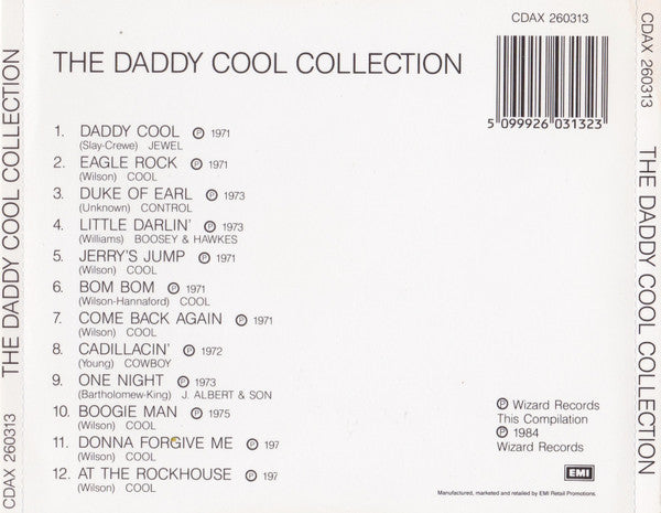 Daddy Cool (5) : The Daddy Cool Collection (CD, Comp)