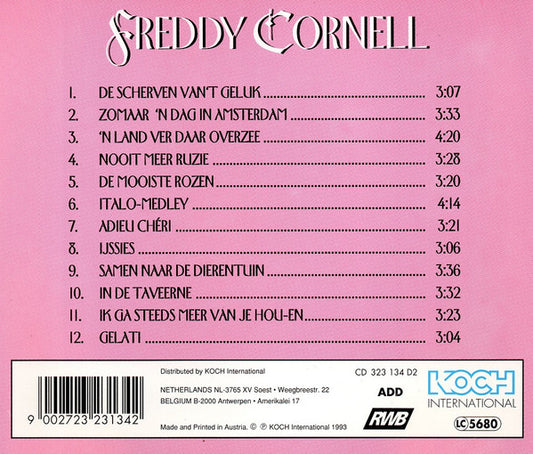 Freddy Cornell : Zingen Is Geluk (CD, Album, CD )