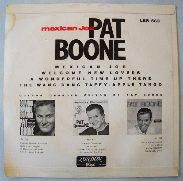 Pat Boone : Mexican Joe (7", EP)
