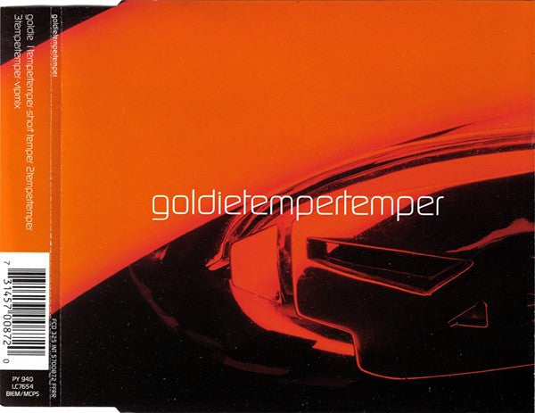 Goldie : Temper Temper (CD, Single, CD1)