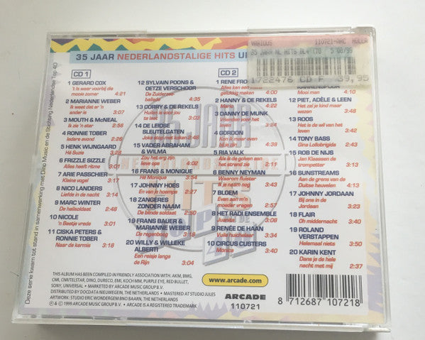 Various : 35 Jaar Nederlandstalige Hits Uit De Top 40 - Deel 4 (2xCD, Comp)