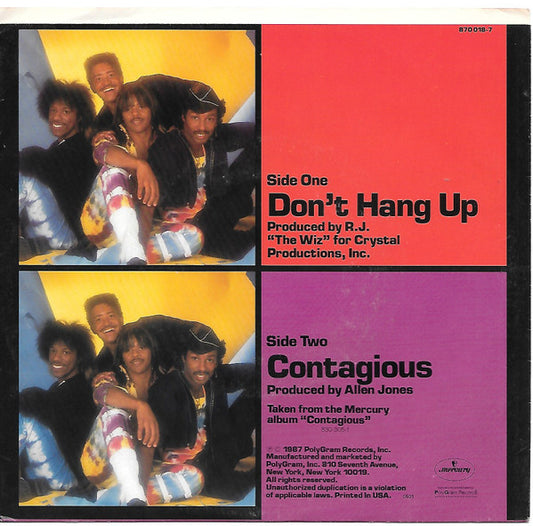 Bar-Kays : Don't Hang Up (7", Single, 49)
