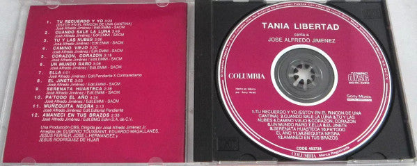 Tania Libertad : Canta A José Alfredo Jiménez (CD, Album, RE)