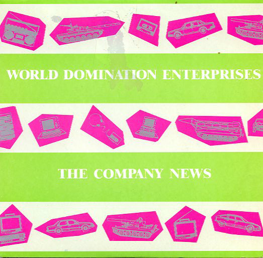 World Domination Enterprises : The Company News (7", Single)