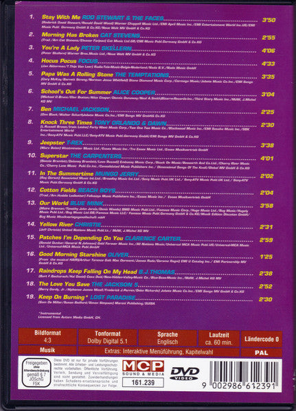 Various : Remember The 70s (DVD-V + DVD, Multichannel, PAL)