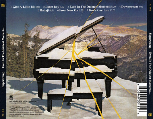 Supertramp : Even In The Quietest Moments... (CD, Album, RE, RM, RP)