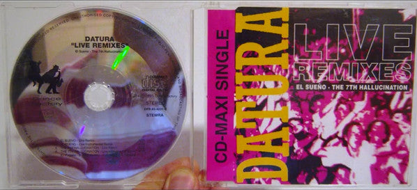 Datura : El Sueño / The 7th Hallucination (Live Remixes) (CD, Maxi)