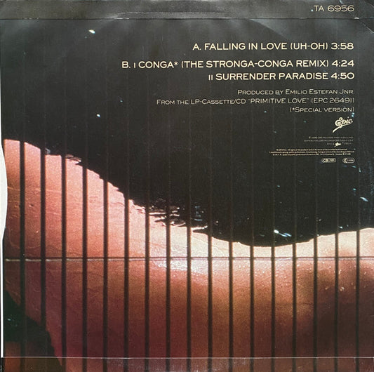 Miami Sound Machine : Falling In Love (Uh-Oh) (12", Single)