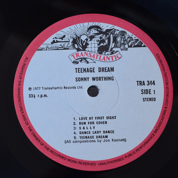Sonny Worthing : Teenage Dream (LP, Album)
