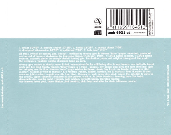 Tournesol : Kokotsu (CD, Album)