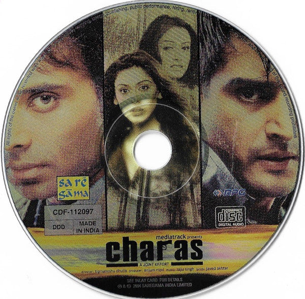 Raju Singh, Javed Akhtar : Charas (A Joint Effort) (CD, Album)
