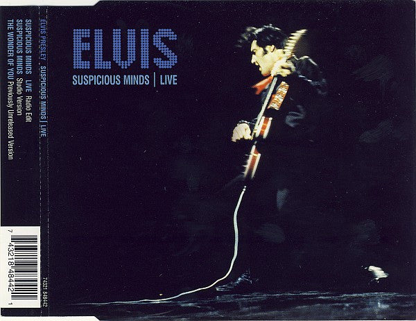 Elvis Presley : Suspicious Minds | Live (CD, Single)