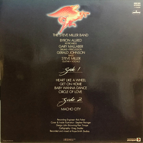 Steve Miller Band : Circle Of Love (LP, Album)