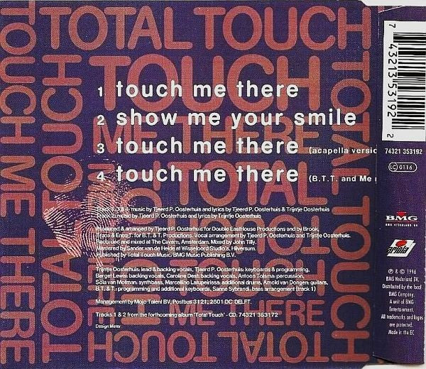 Total Touch : Touch Me There (CD, Single)