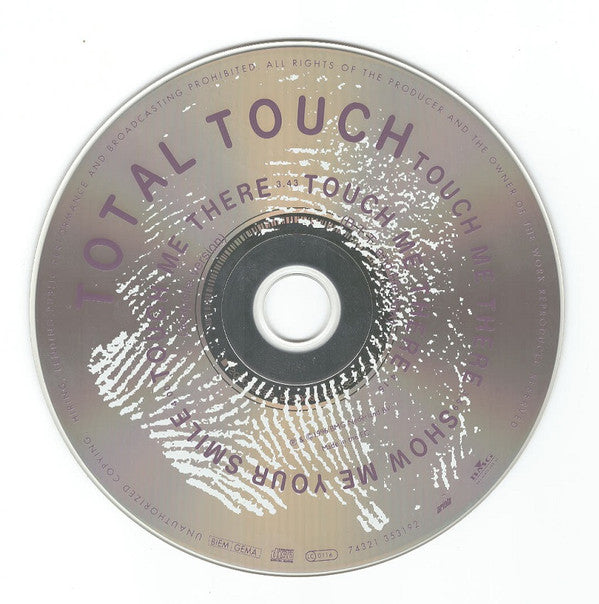 Total Touch : Touch Me There (CD, Single)