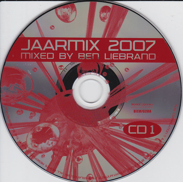 Ben Liebrand : Jaarmix 2007 (2xCD, Mixed)