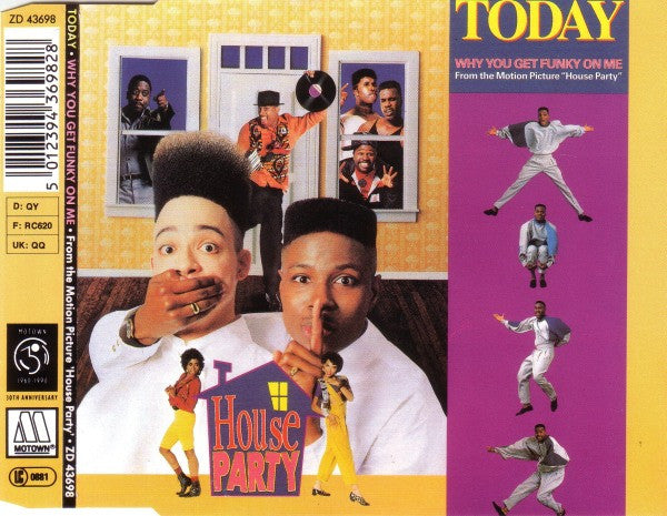 Today : Why You Get Funky On Me (CD, Maxi)