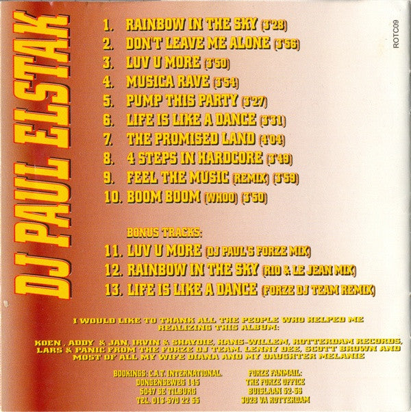 Paul Elstak : May The Forze Be With You (CD, Album)
