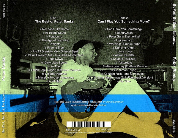 Peter Banks : Be Well, Be Safe, Be Lucky... The Anthology (2xCD, Comp, RM)