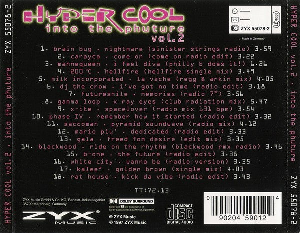 Various : Hyper Cool - Into The Phuture Vol. 2 (CD, Comp)