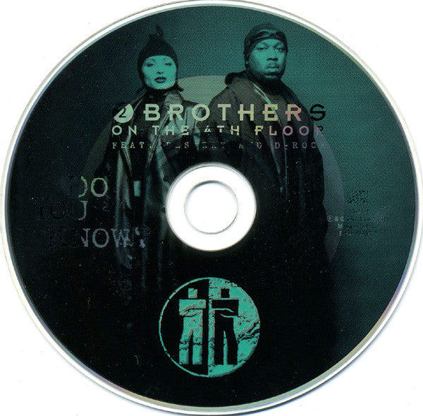 2 Brothers On The 4th Floor Feat. Des'Ray And D-Rock : Do You Know? (CD, Single)
