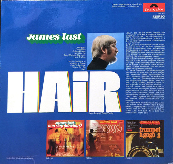 James Last : Hair (LP, Album)