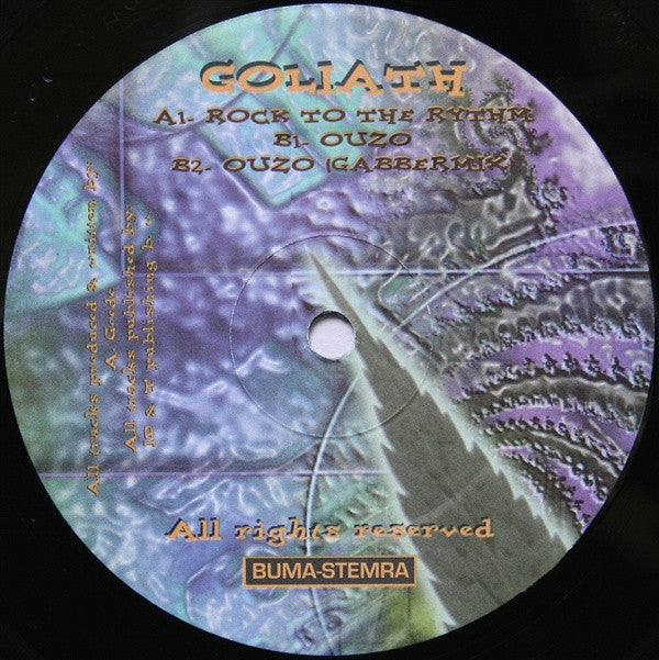 Goliath : Rock To The Rythm (12")