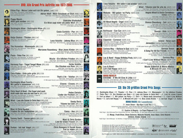 Ralph Siegel : Mr. Grand Prix - The Exclusive Collection (DVD-V + CD, Comp)